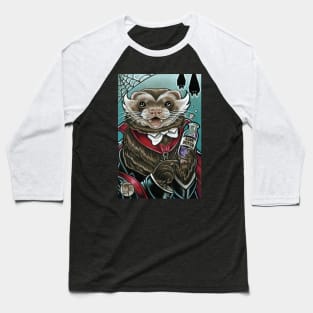 Grandpa Munster Ferret Baseball T-Shirt